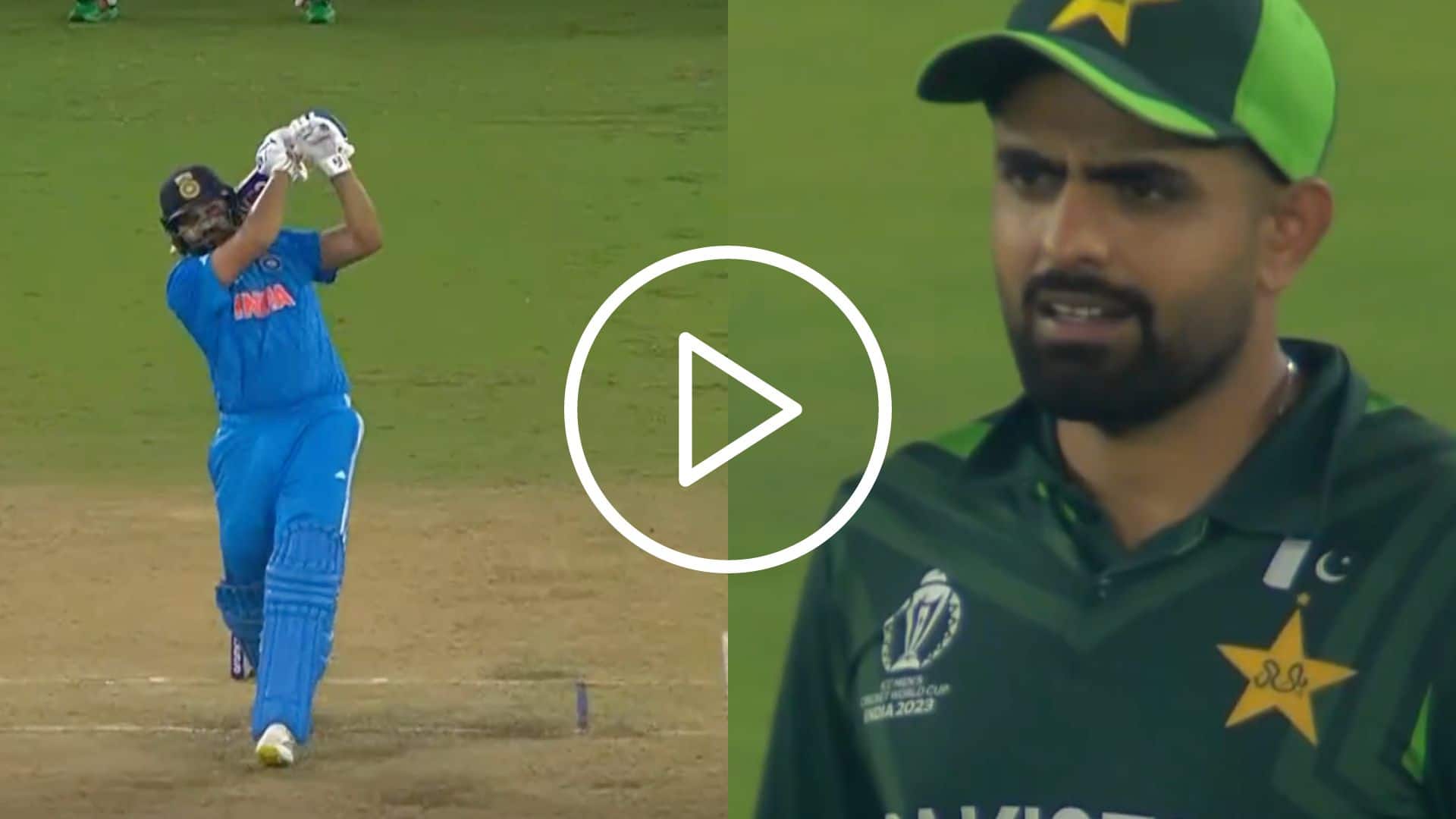 [Watch] Rohit Sharma Completes 300 ODI Sixes With A Glorious Hit Off Haris Rauf